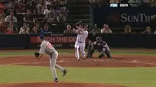 Kotsay hits for the cycle against the Cubs