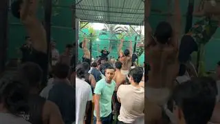 World Pull-Up Day 2025 at Elysium Calisthenics Park 🇮🇳 #StreetWorkout #Fitness #Calisthenics