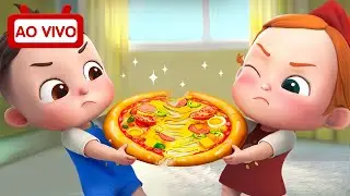 AO VIVO 🔴 Canção da Pizza |  Cante com Lia e ChaCha | LiaChaCha - Músicas Infantis