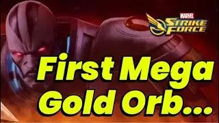 MY FIRST MEGA GOLD ORB OPENING F2P... | MARVEL Strike Force - Free to Play