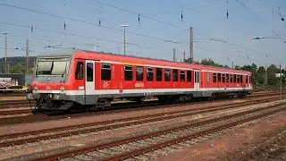 Dieseltriebwagen 628 441 DB Regio als Regionalbahn von Dillingen nach Saarbrücken