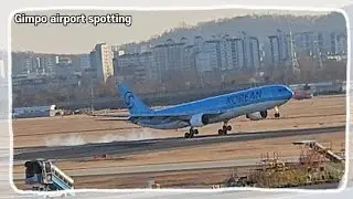 김포공항에서 이착륙하는 여러 항공기들! #spotting #aviation #RKSS #planespotting #김포공항