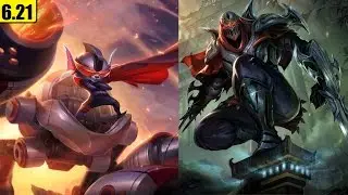 rumble mid vs zed - patch 6.21- full game - oct 22, 2016