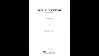 WINDOWS OF COMFORT (Organbook I)  by Dan Locklair