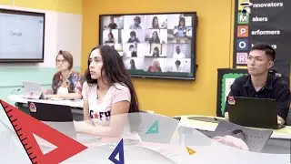 Hybrid Learning Classroom Set Up