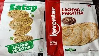 #Exploring Old & New Packet of Vegetarian Frozen Keventer Paratha. Exploring Keventer  Paratha