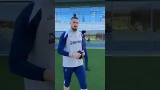 TOTTENHAM HOTSPUR: The Spurs Squad Training at Hotspur Way Ahead of Clash Against Brentford
