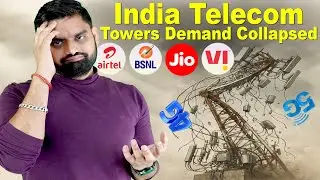 India&rsquo;s Tower Boom Ends: Declining Growth in the Age of 5G | End Unlimited 5G Data | Jio | Airtel |