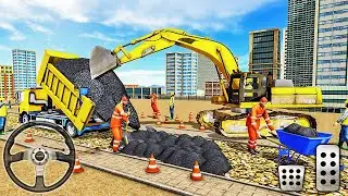 Heavy Excavator Simulator 2020 - Grand Highway City Road Builder Simulator - Android Gameplay