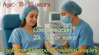 Egg Donor & Support childless couples| licensed IVF center, City 