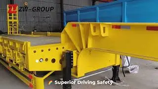 3-Axle Lowbed Semi-Trailer