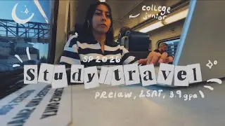  Study/Travel Vlog/Honors/LSAT