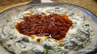 BALIK RESTORANINDA BAYILARAK YEDİĞİMİZ YOĞURTLU ISPANAK MEZESİ TARİFİ ☑️ ISPANANAK MEZESİ. #meze