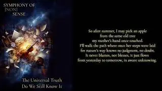 Symphony of [Non]Sense - The Universal Truth [Do We Still Know It]