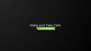 Mitel 6869i - Make and Take Calls