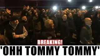 Сотни болельщиков &laquo;Астон Виллы&raquo; скандируют Томми Робинсона в Бирмингеме!