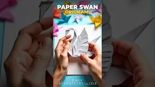 How to Make a Paper Swan | Easy Origami Tutorial for Beginners (Step-by-Step)