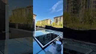 Automatic skylight#window #windows #glass #foshan #fyp #glue#jl