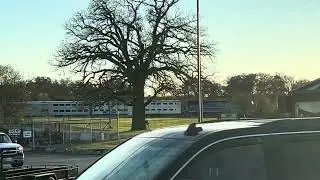 Metra SD70MACH passes through Hainesville il