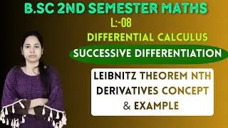 B.Sc 2nd Semester Differential calculus | Successive Differentiation  | nth Derivative Y=tan^-1(x)