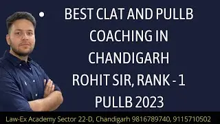 Best PULLB & CLAT Coaching in Chandigarh | CLAT & PULLB Coaching in Chandigarh #Lawexacademy #pullb