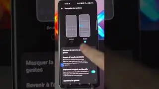 Changer la navigation sur #ANDROID 😉 ! #shorts #smartphone #astuce #tuto #androidhacks #androidtips
