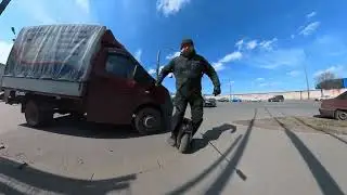 30.04.2021г. Назад в будущее! На работу на моноколесе Ninebot one Z10. Как сильно изменился город!