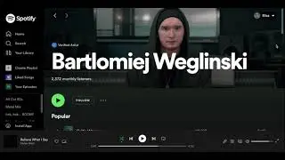 Spotify Bartlomiej Weglinski