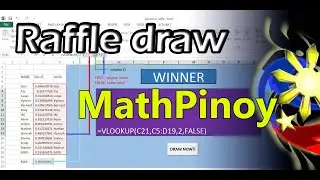 Electronic Raffle using Excel