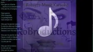 Andrea Bocelli Vivo per lei [Cover By Rob1972 and Gloria] Sing Along