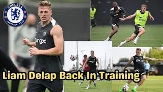 LIAM DELAP RETURNS! CHELSEA STRIKER BACK IN FULL TRAINING AHEAD OF CHAMPIONS LEAGUE CLASH WITH AJAX!