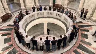 Non Nobis (Powell) - Logos High School Chamber Choir - Idaho State Capitol Rotunda