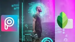 How to edit photo in Picsart | Futuristic Sci fi Inspired Editing Tutorial