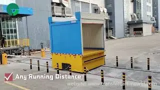5 Tons Industry Battery Rail Transfer Cart,Short Distance Transfer Trolley