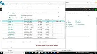 how to use the payment registration in Microsoft Dynamics Business Central