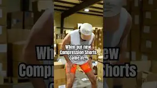 The moment we tried our compression shorts for the first time #sprints #runningclothes