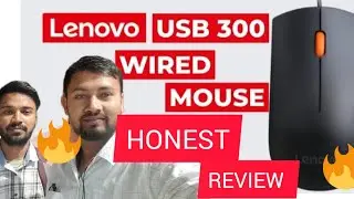 Lenovo 300 mouse  full review || best wired mouse || pc mouse