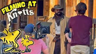 Парк развлечений Knott's Berry Farm снимает рекламный ролик?! | Ход съемок, информация о MonteZOO...