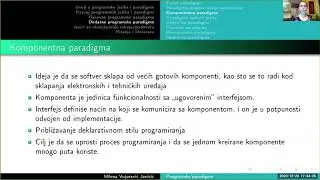 00 Dodatne programske paradigme