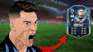 'THE BULL' 💪🏼 95 TOTS Lautaro Martinez Player Review - FIFA 23 Ultimate Team