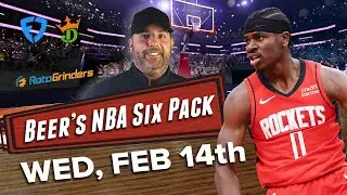 ATL против CHA + СЧАСТЛИВЫЙ ЧАС | Выборы NBA DFS DraftKings и FanDuel по средам &mdash; Beer's 6 Pack