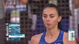 ( ResultsIryna Gerashchenko ) IAAF Diamond League Lausanne 2019 - High Jump Women