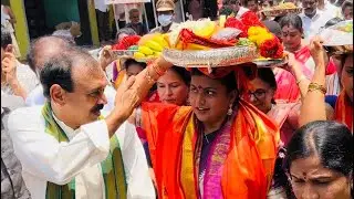 Minister RK Roja Grand Entry- Tirupati Gangamma Jatara 2022 | RK ROJA @Tirupati Gangamma Jatara 2022