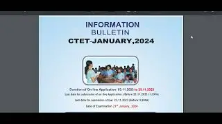 #ctet2023  FORM AND ELIGIBILITY ध्यान से पढने के बाद ही form fill करें |