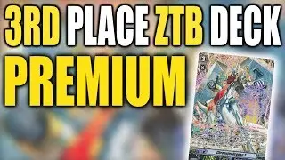 3rd Place ZTB Gear Chronicle Deck (BSF Chicago - Premium)