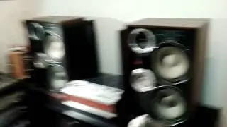 Enceintes unitra tonsil path&eacute; marconi