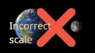 Exploring Earth and Moon in Real Scale | Science Discovery with Unity 3D Ep. 1 (Part 1)