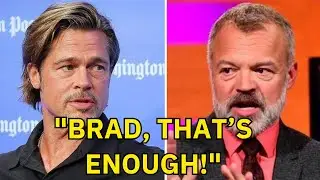 Brad Pitt Walks Out After Brutal Clash with Graham Norton on Live TV