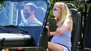 Sophie Turner Puts BABY BUMP on Full Display While Out With Joe Jonas