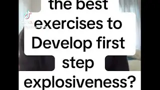What are the best exercises to develop 1st step  explosiveness? ⚽️🧑🏽&zwj;🍳 The Soccer Cookbook